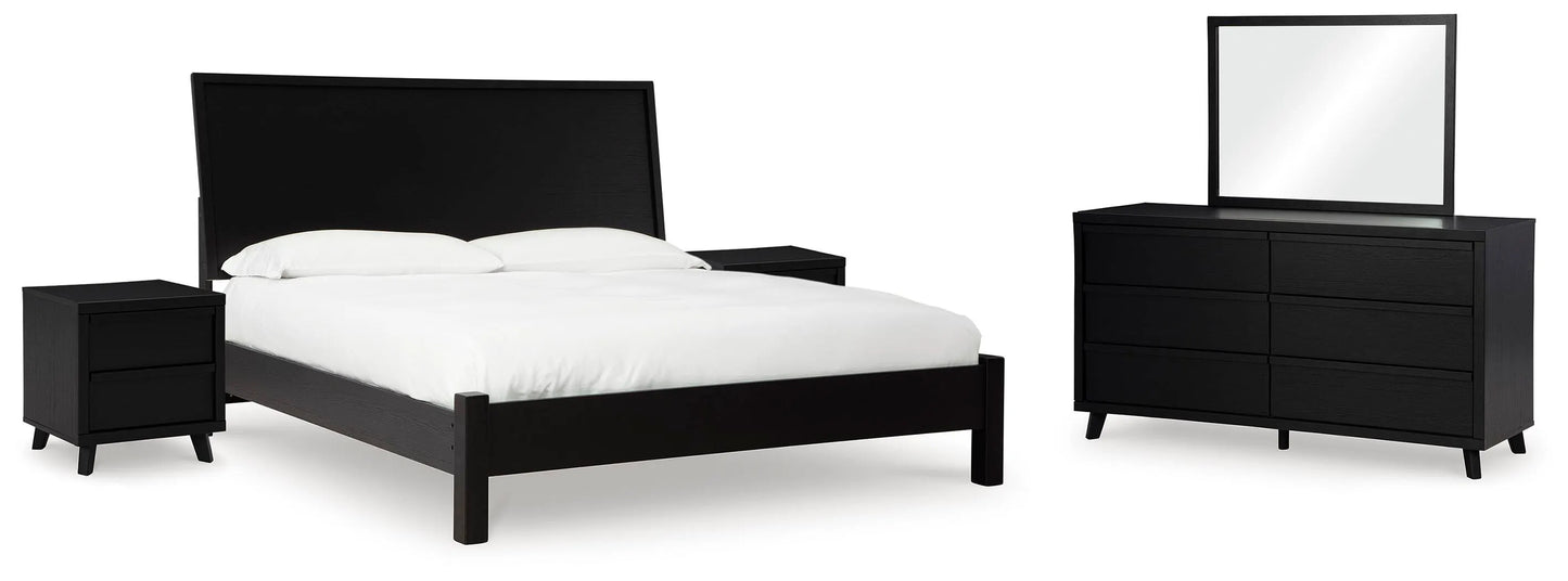 Paquete de dormitorio de 7 piezas