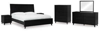Paquete de dormitorio de 8 piezas