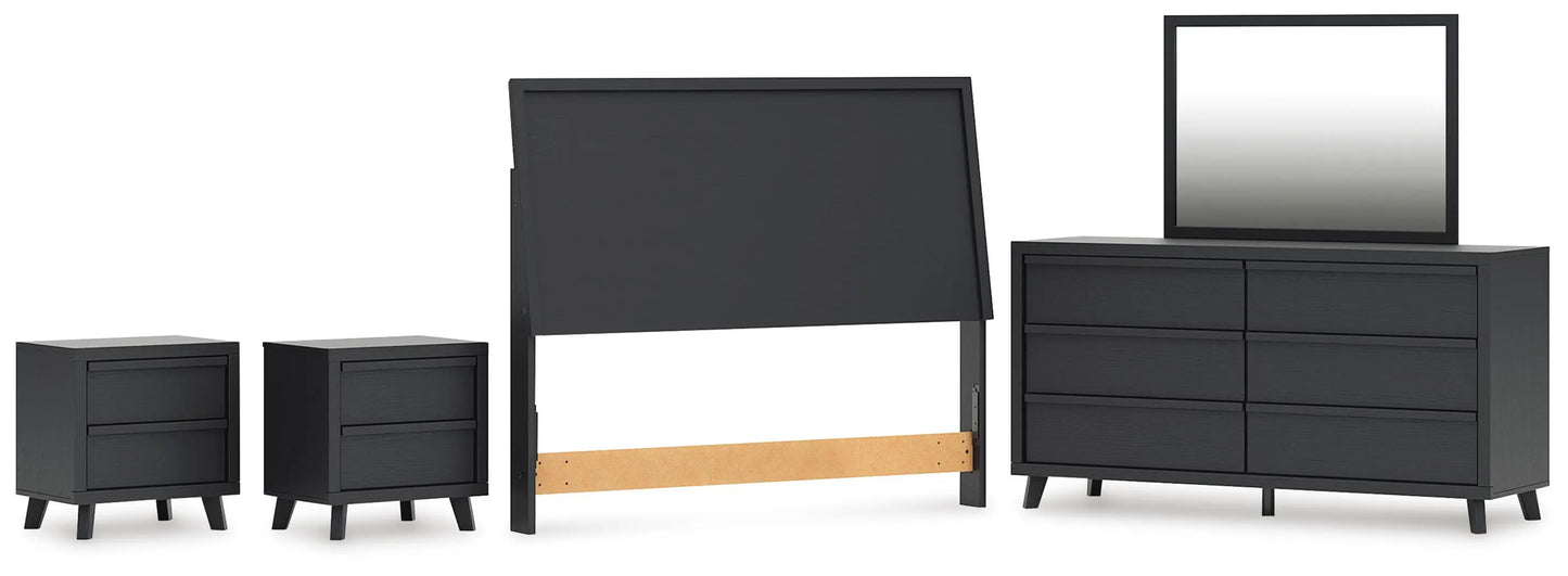 Paquete de dormitorio de 5 piezas