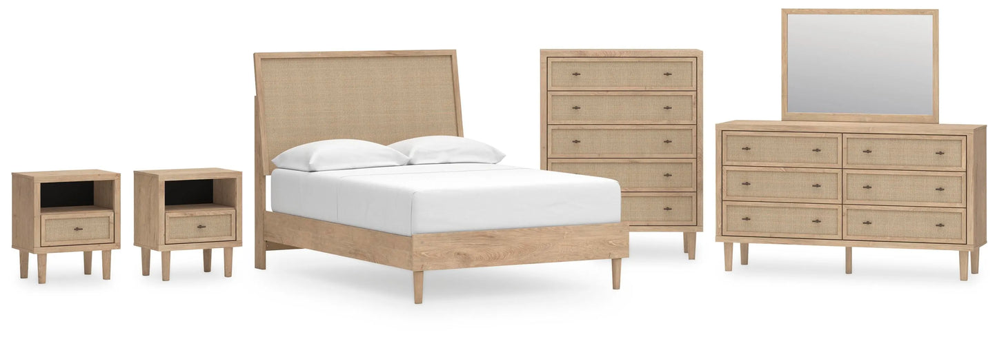 Paquete de dormitorio de 8 piezas