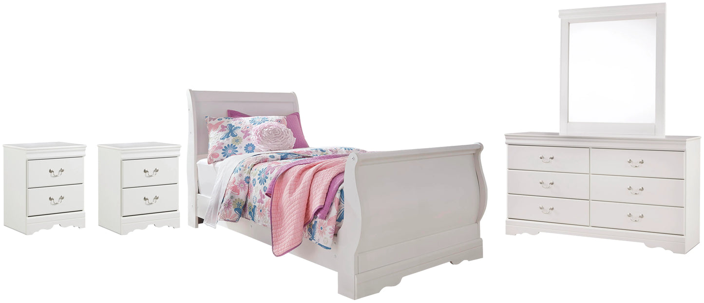 Paquete de dormitorio de 7 piezas