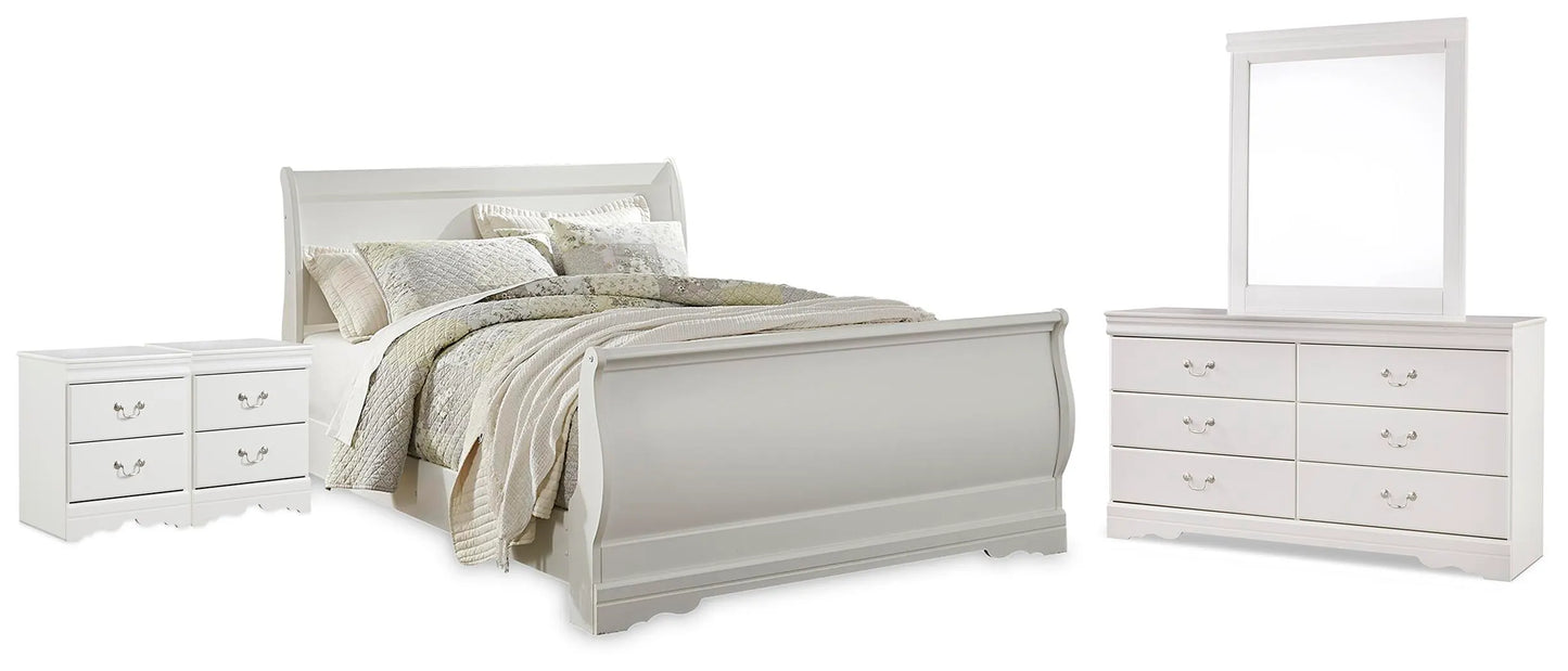 Paquete de dormitorio de 7 piezas