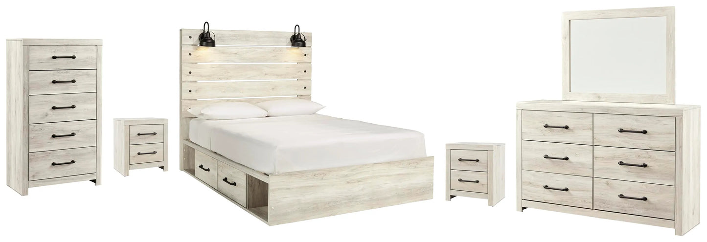 Paquete de dormitorio de 8 piezas