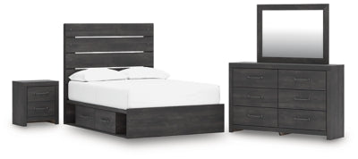 Juego de dormitorio de 6 piezas