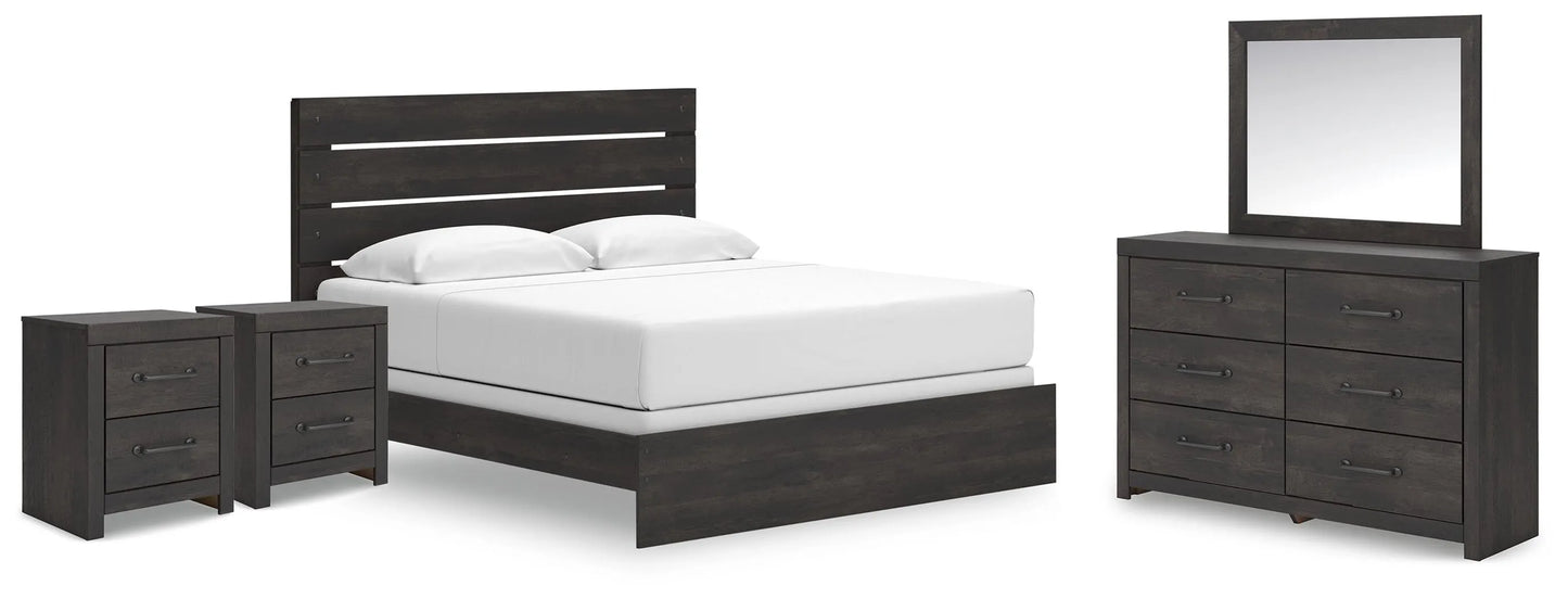Paquete de dormitorio de 7 piezas