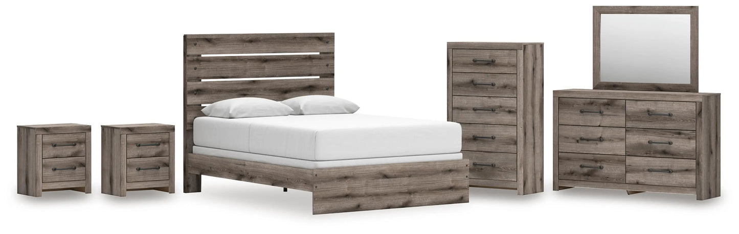 Paquete de dormitorio de 8 piezas