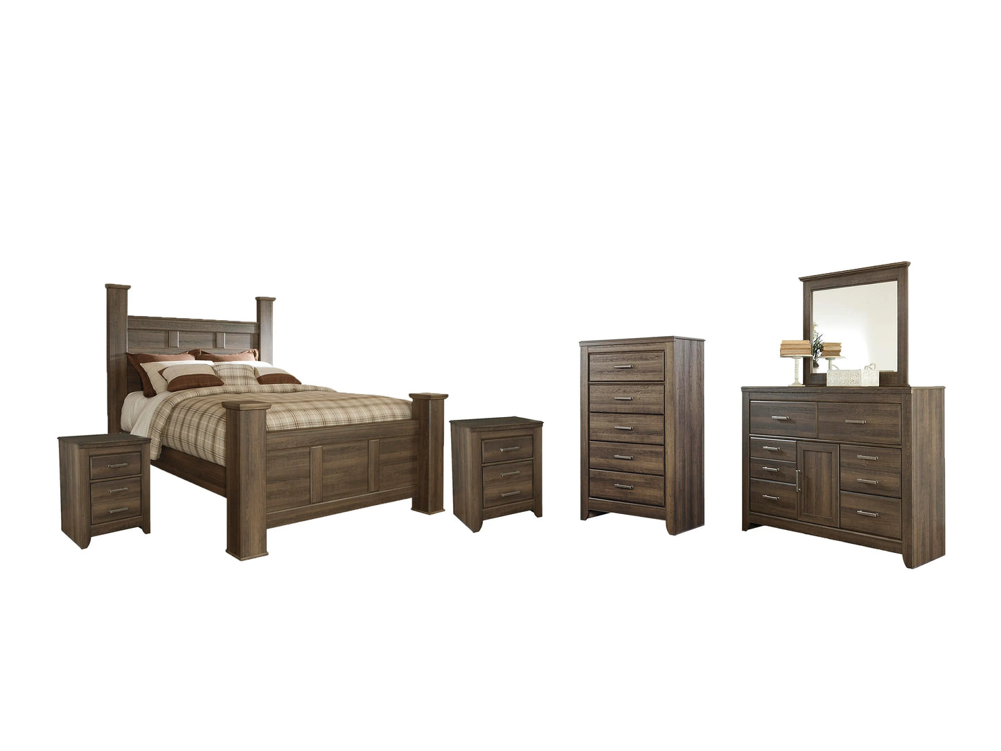 Paquete de dormitorio de 8 piezas