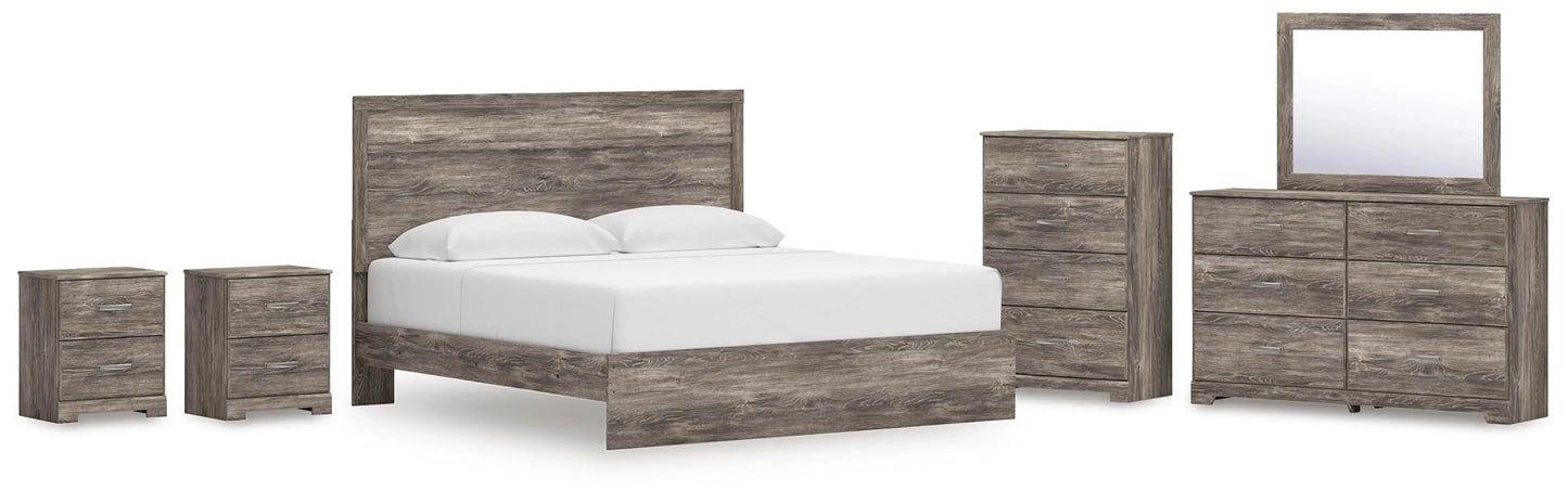 Paquete de dormitorio de 8 piezas