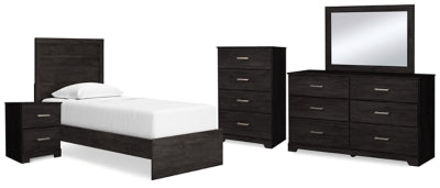 Paquete de dormitorio de 7 piezas