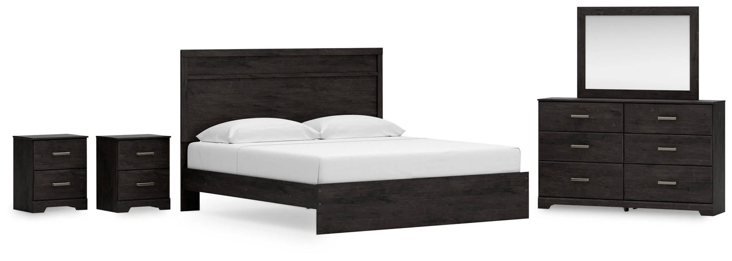 Paquete de dormitorio de 7 piezas