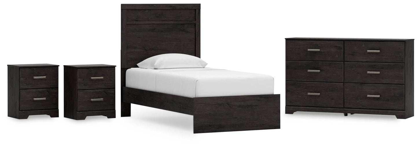 Juego de dormitorio de 6 piezas