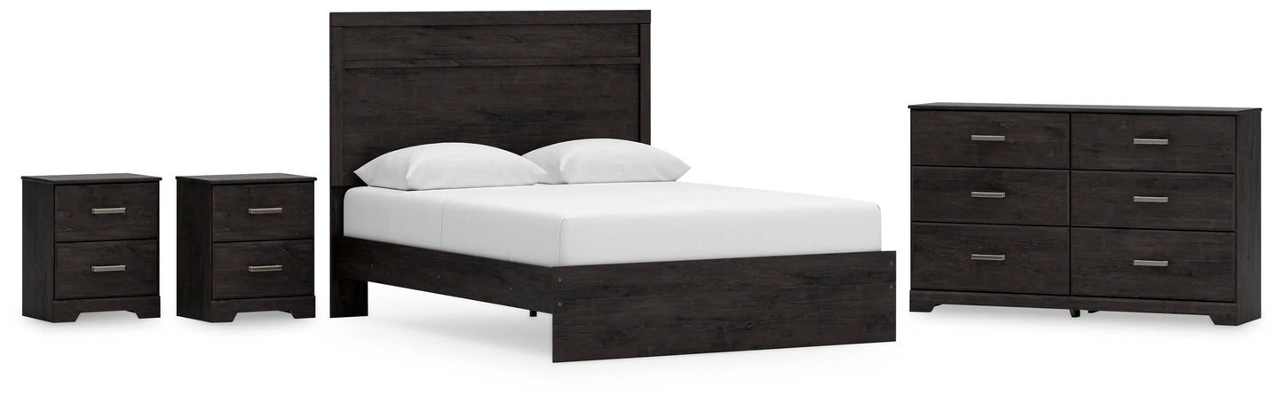 Juego de dormitorio de 6 piezas