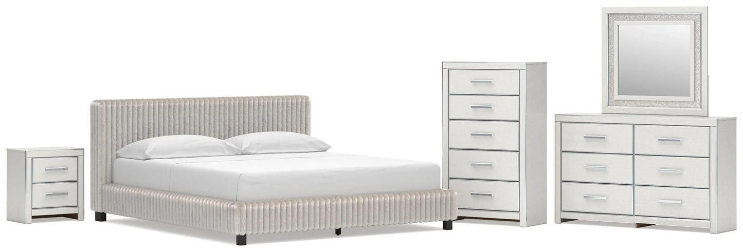 Paquete de dormitorio de 7 piezas