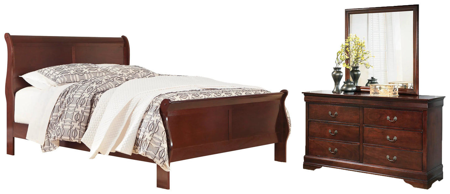Cama, cómoda y espejo Alisdair King