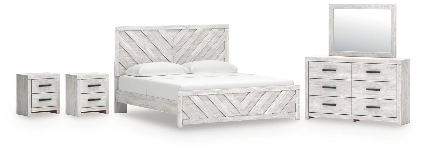 Paquete de dormitorio de 7 piezas