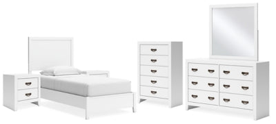 Paquete de dormitorio de 8 piezas
