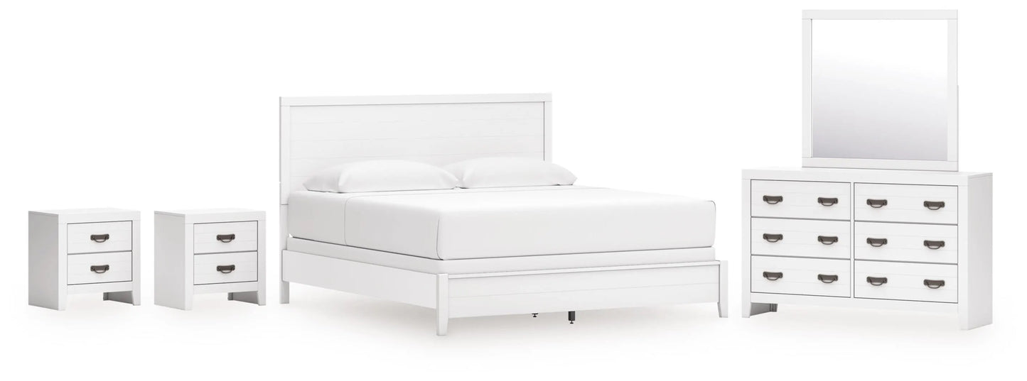Paquete de dormitorio de 7 piezas