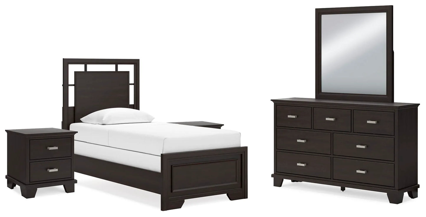 Paquete de dormitorio de 7 piezas