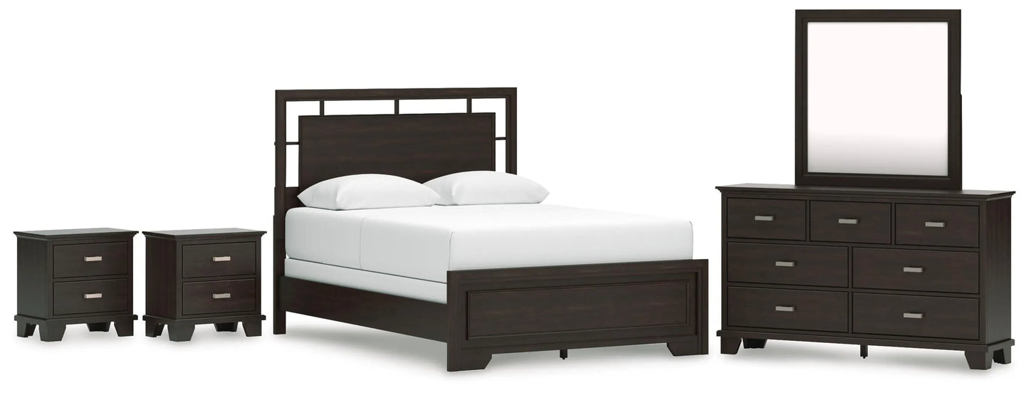 Paquete de dormitorio de 7 piezas