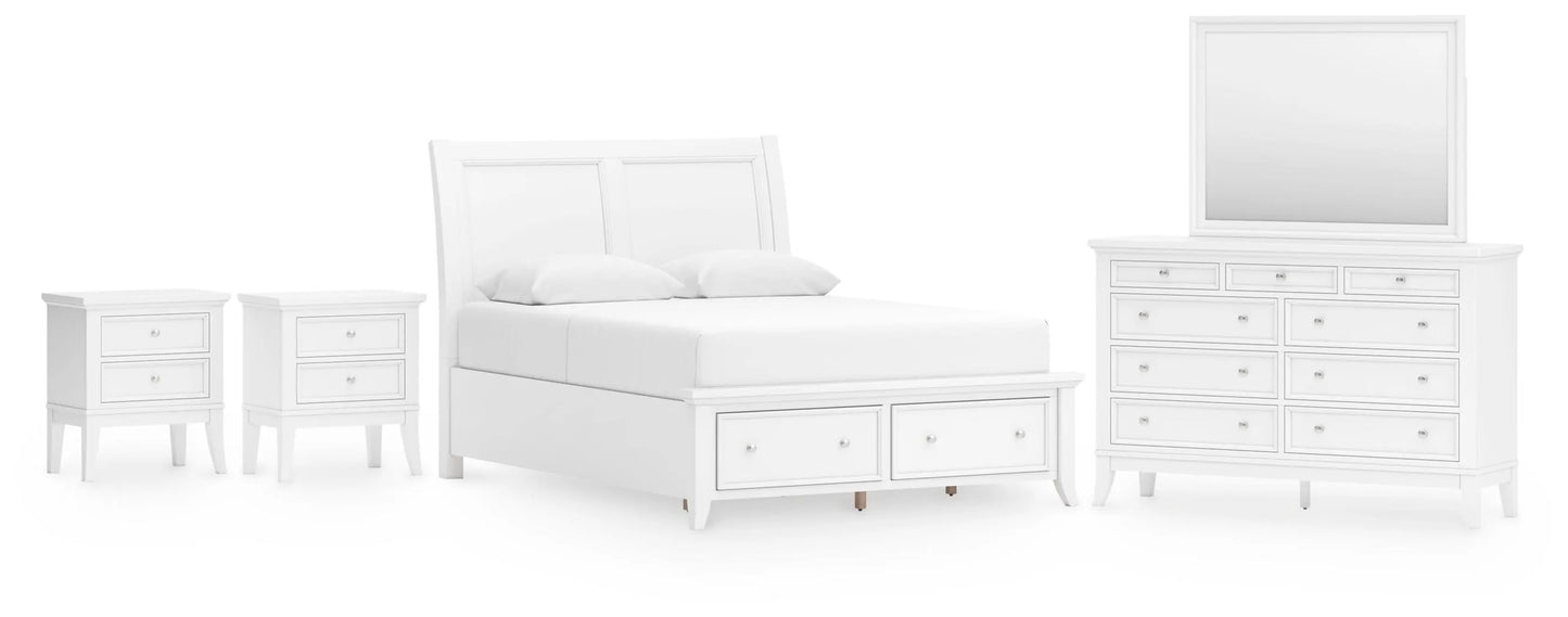 Paquete de dormitorio de 7 piezas