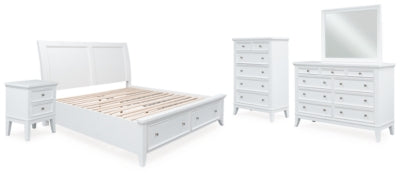 Juego de dormitorio de 7 piezas
