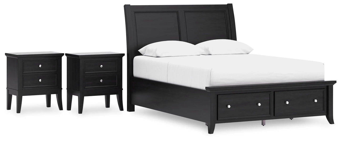 Juego de dormitorio de 5 piezas