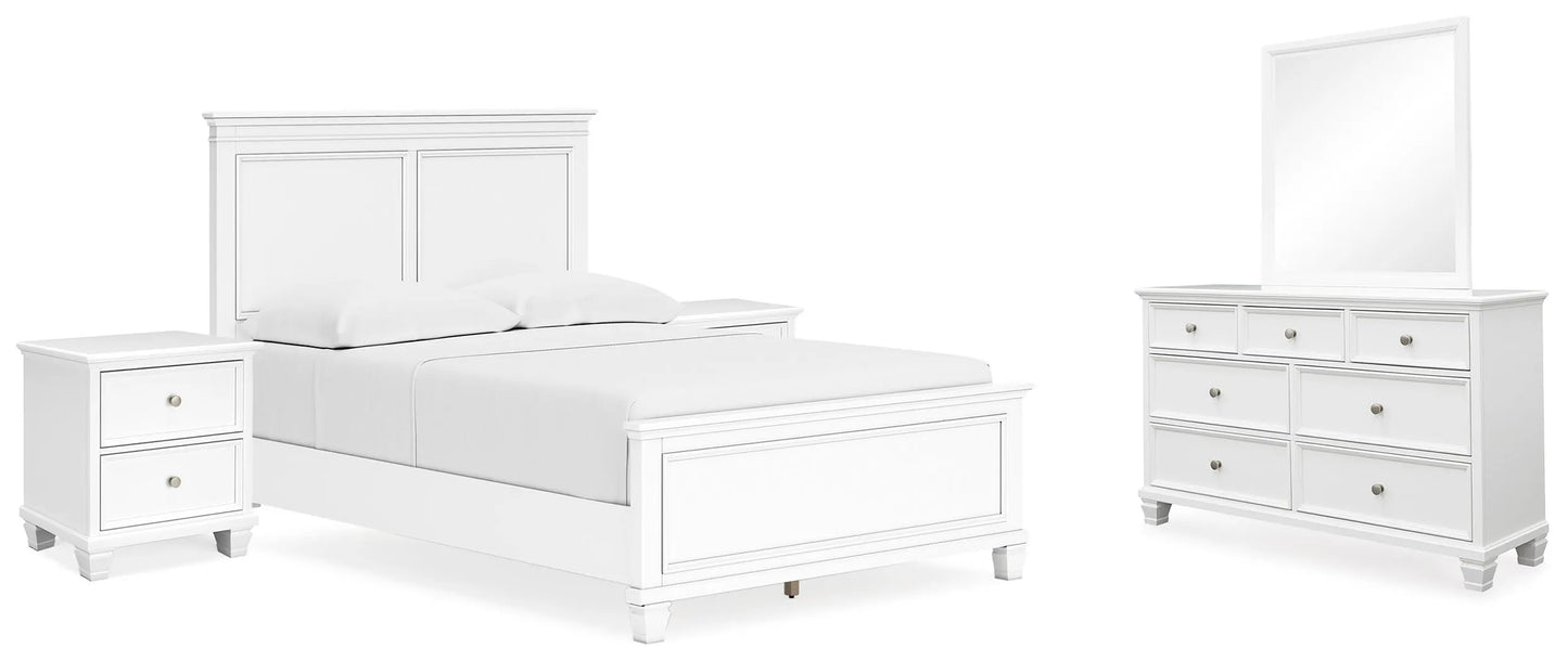 Paquete de dormitorio de 7 piezas