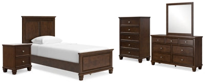 Paquete de dormitorio de 7 piezas