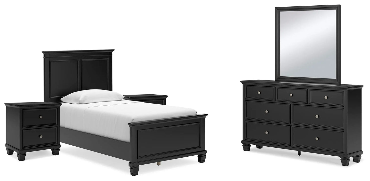 Paquete de dormitorio de 7 piezas