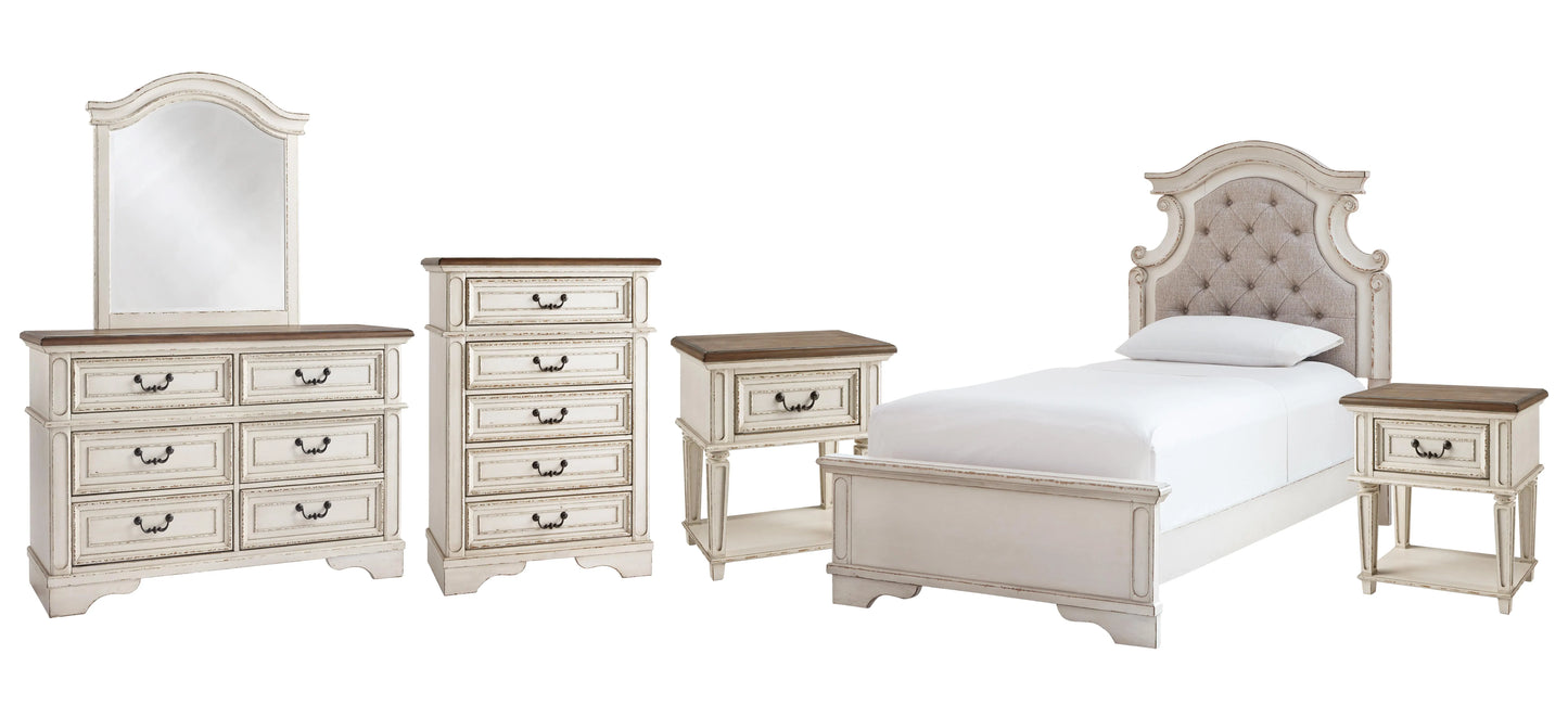 Paquete de dormitorio de 8 piezas
