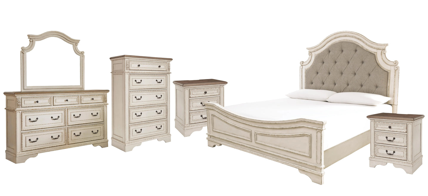 Paquete de dormitorio de 8 piezas