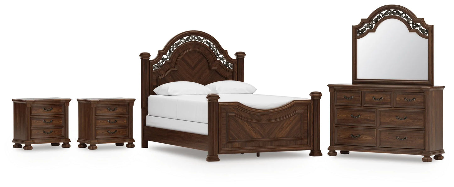 Juego de dormitorio de 7 piezas