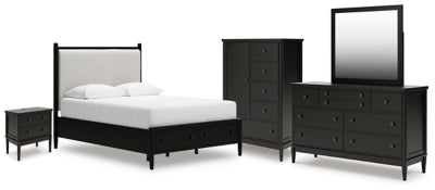 Paquete de dormitorio de 7 piezas