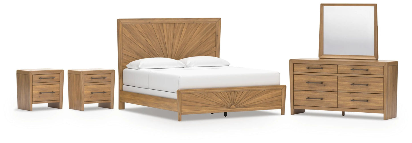 Juego de dormitorio de 7 piezas
