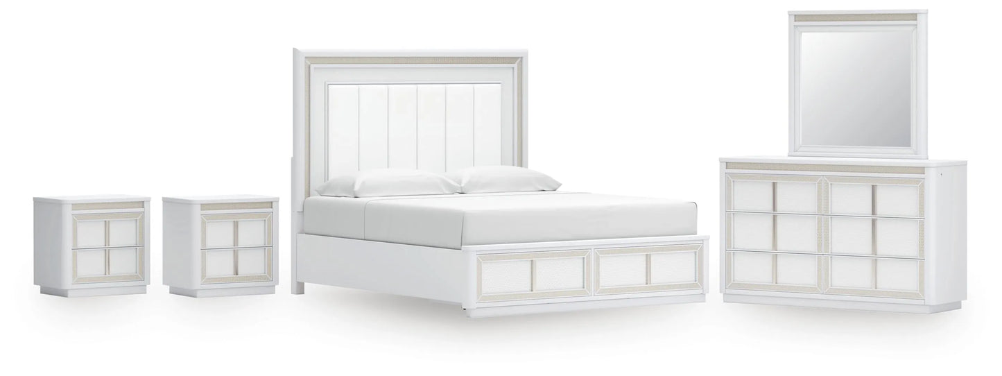 Paquete de dormitorio de 7 piezas