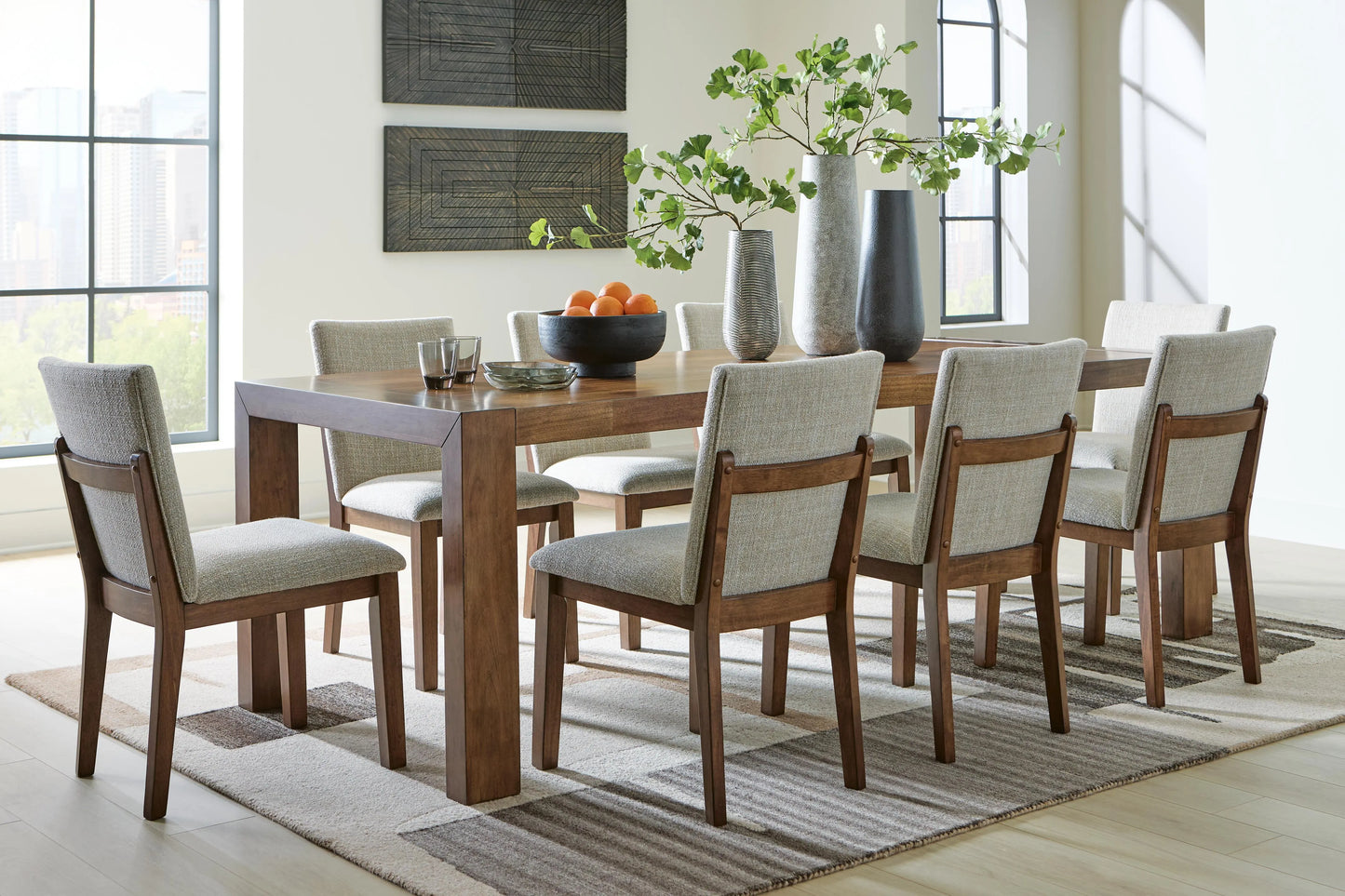 Juego de comedor de 9 piezas