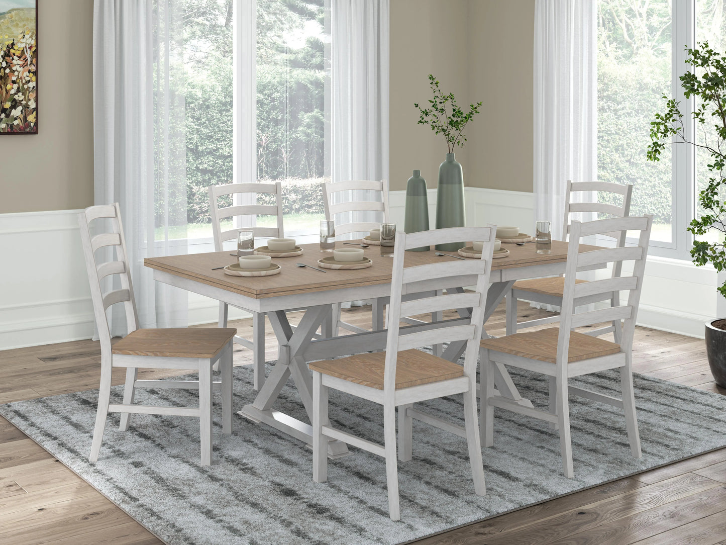 Paquete de comedor de 7 piezas