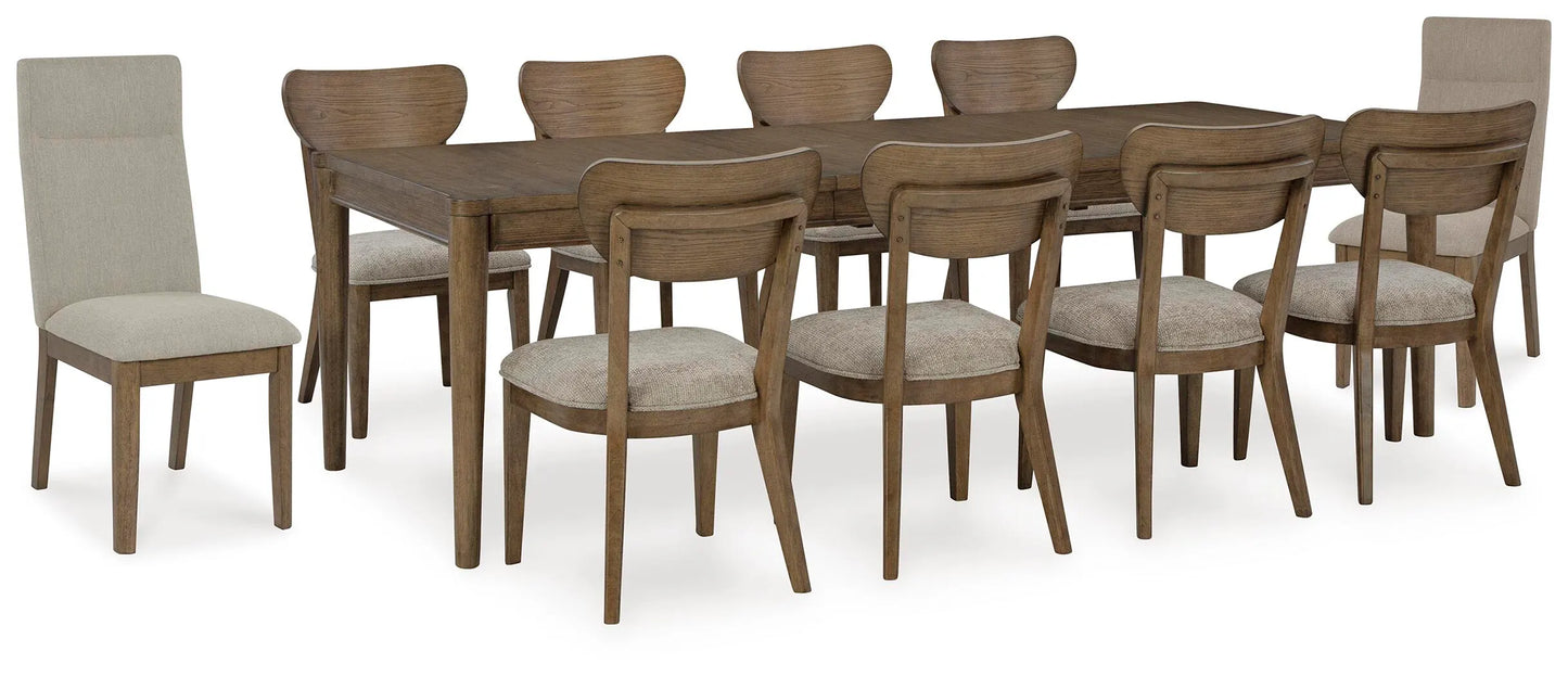 Paquete de comedor de 11 piezas