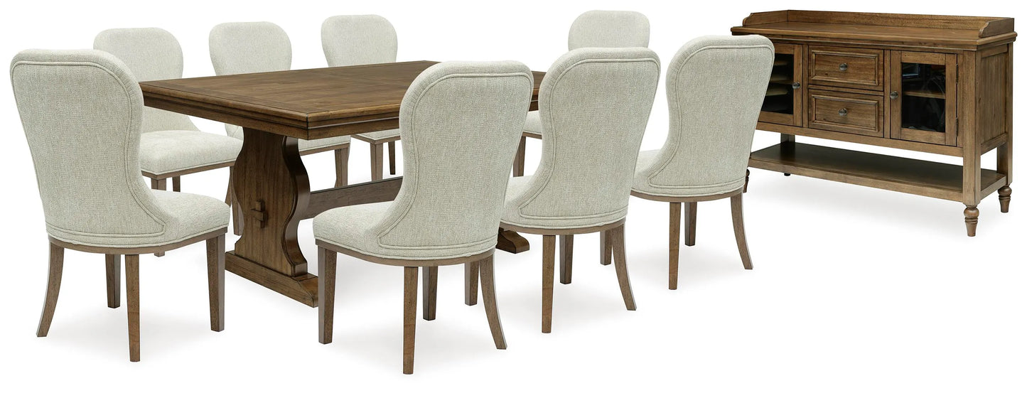 Juego de comedor de 10 piezas