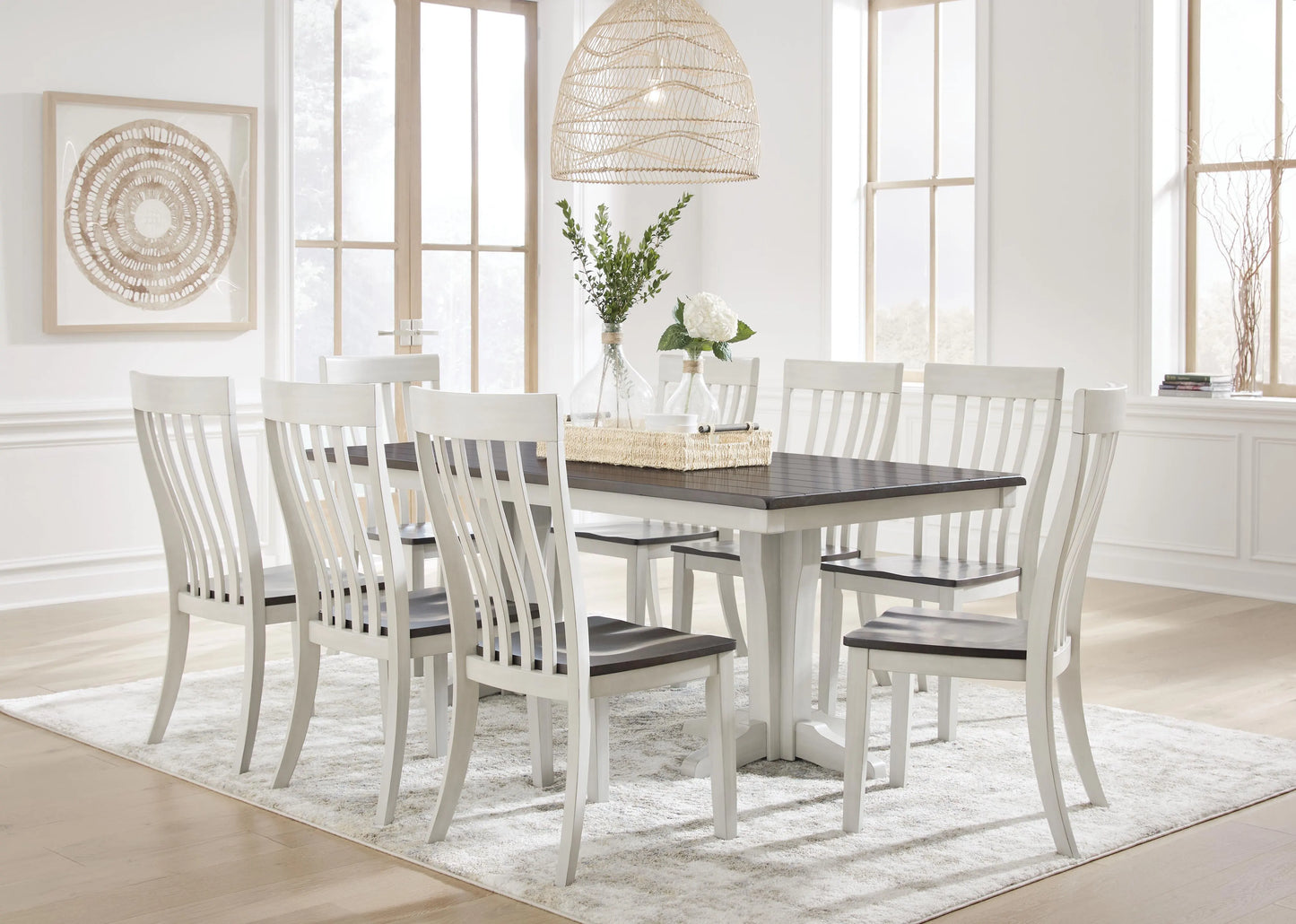 Juego de comedor de 9 piezas
