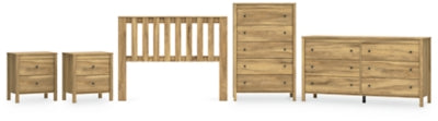 Paquete de dormitorio de 5 piezas