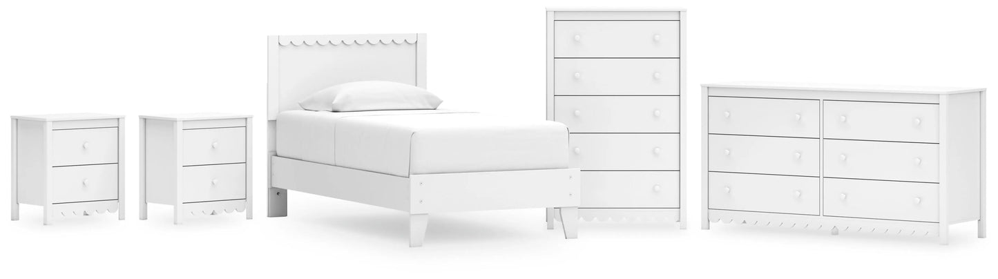 Paquete de dormitorio de 7 piezas