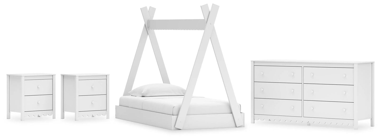 Juego de dormitorio de 6 piezas