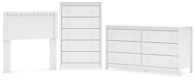 Paquete de dormitorio de 3 piezas