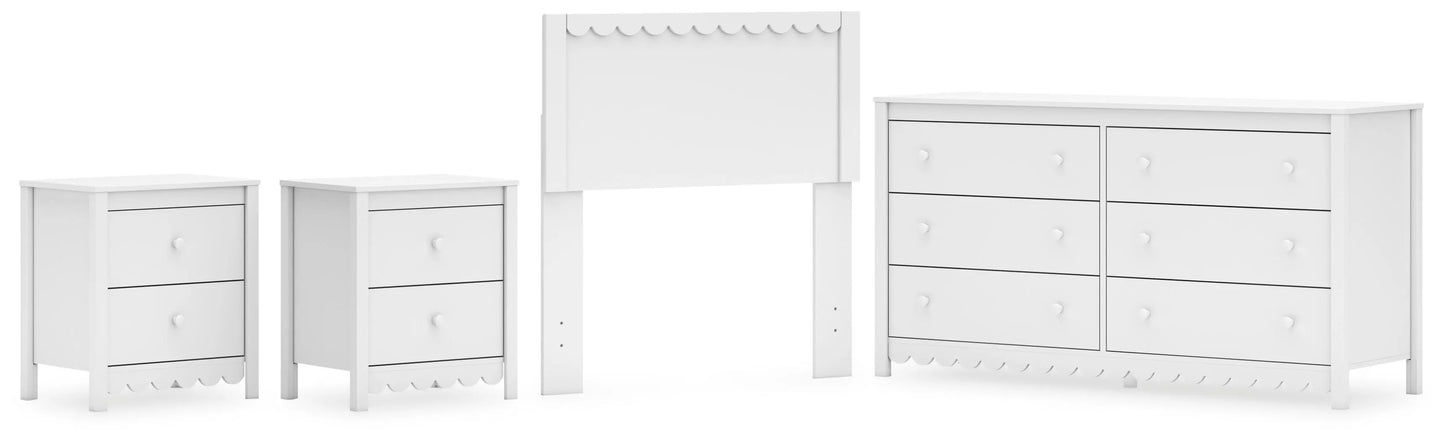 Juego de dormitorio de 4 piezas