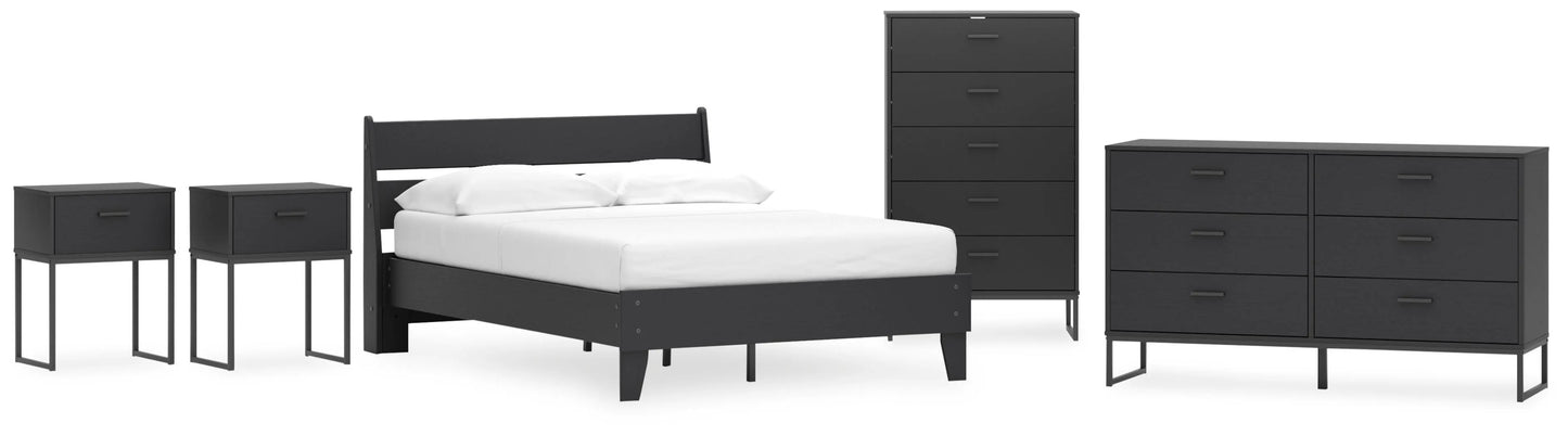 Paquete de dormitorio de 7 piezas