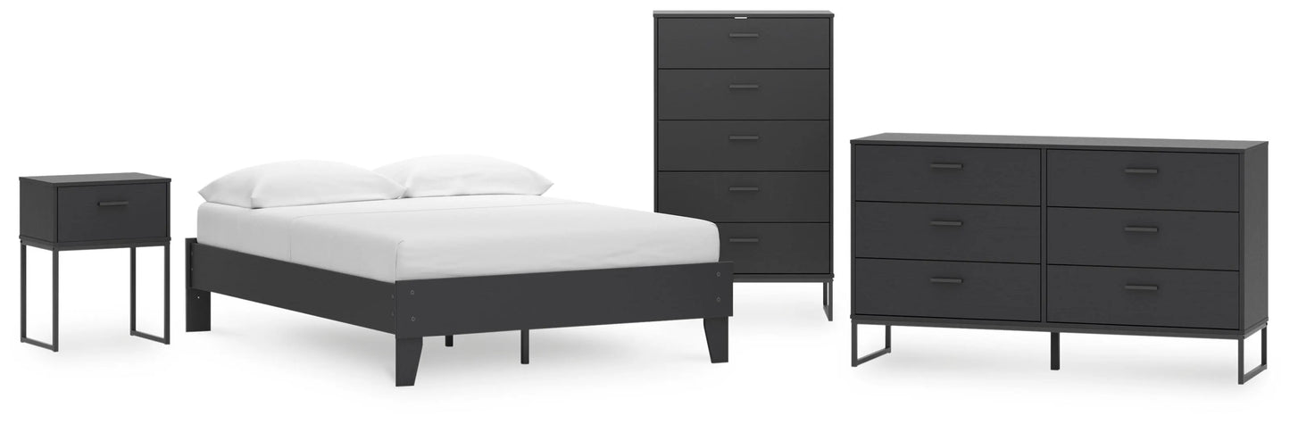 Juego de dormitorio de 6 piezas