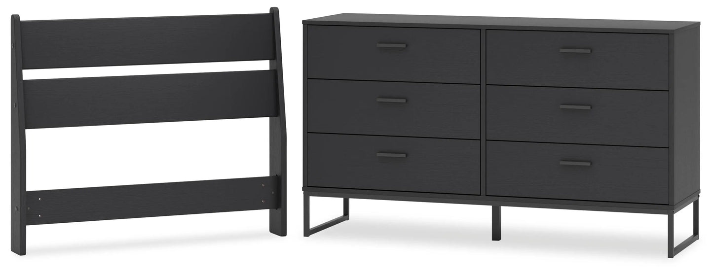 Paquete de dormitorio de 2 piezas