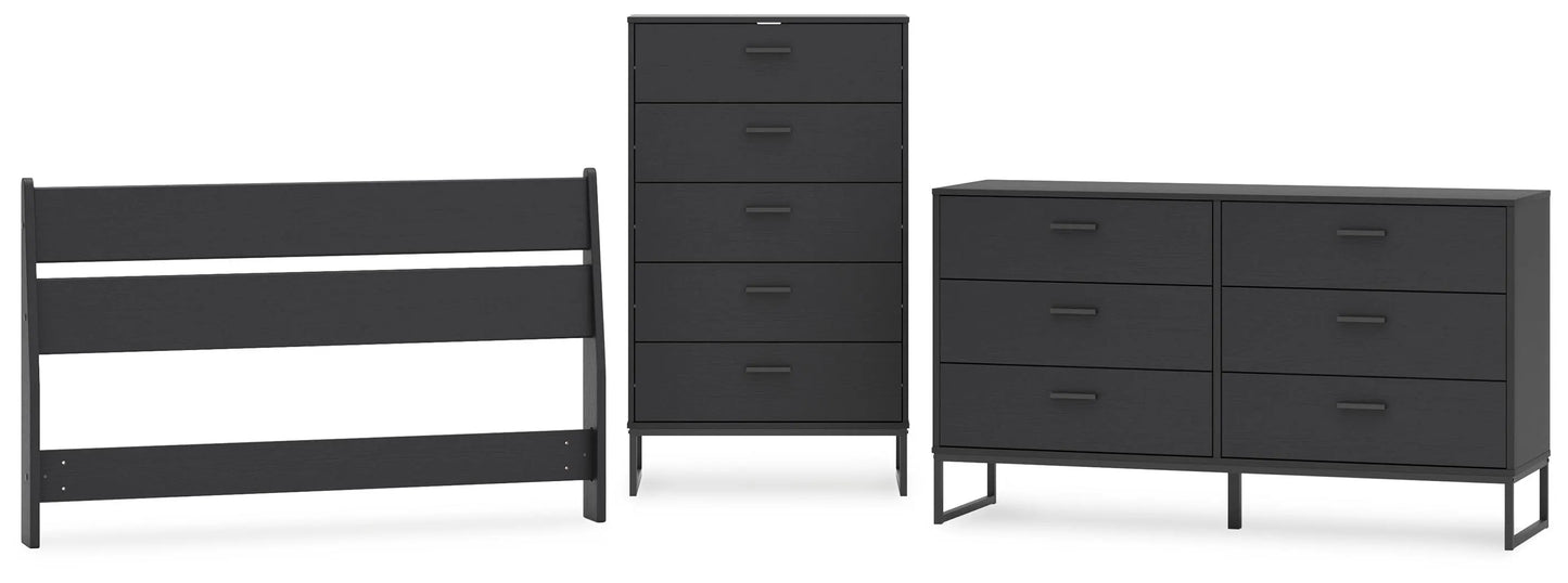 Paquete de dormitorio de 3 piezas