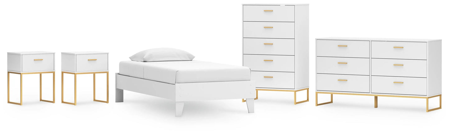 Paquete de dormitorio de 7 piezas